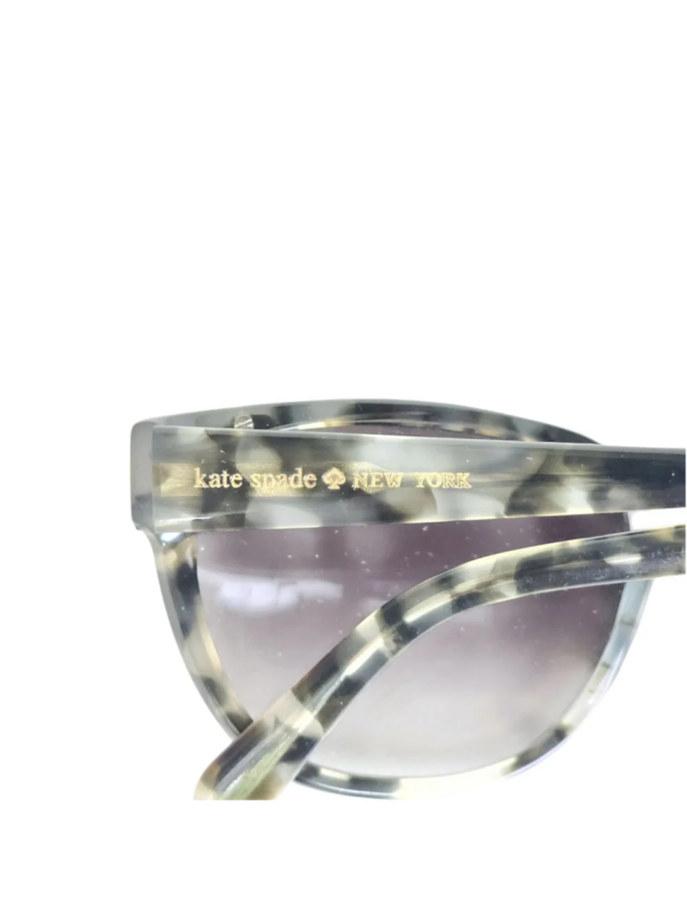 KATE SPADE Bridgit‎ Gradient Gray Black Tortoise Sunglasses